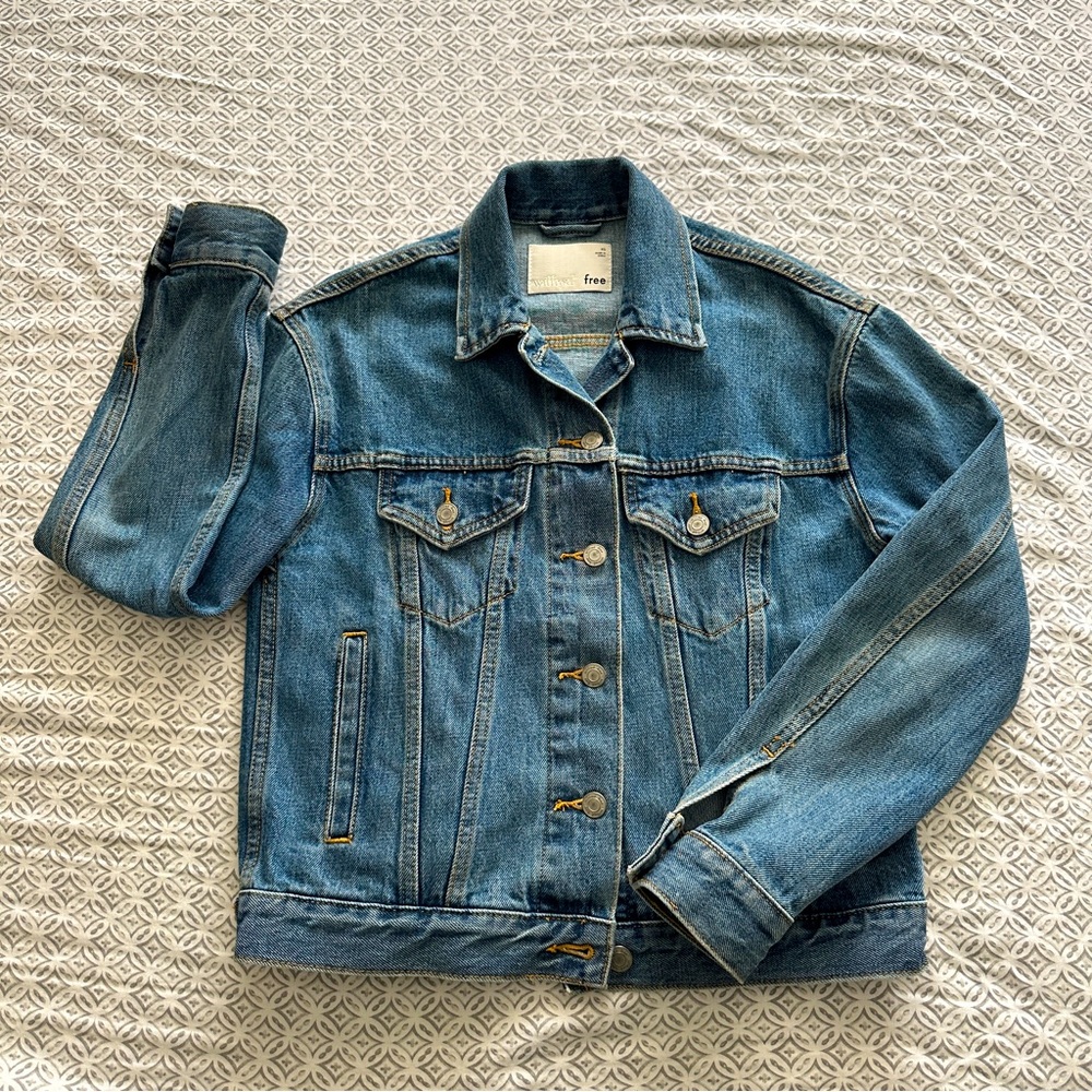 【Aritzia】 Wilfred free denim jacket